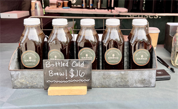 Bottled cold brew from Kikwetu Kenya Coffee Co